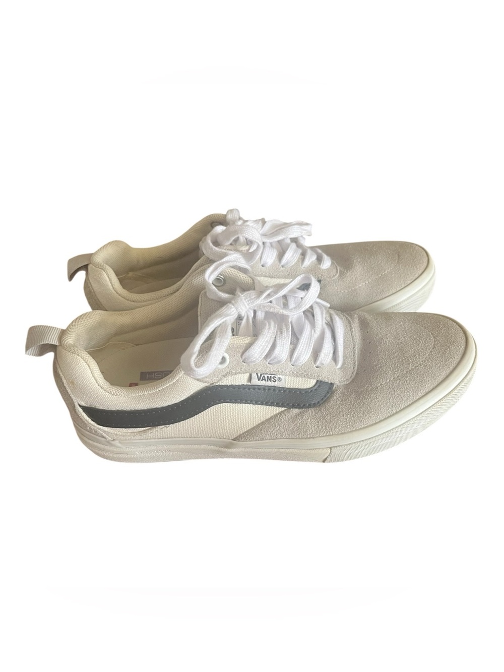Vans Kyle Walker White Gray Skate Shoes Sneakers Men’s 6.5